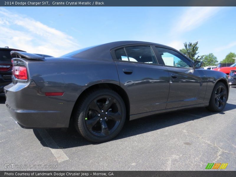 Granite Crystal Metallic / Black 2014 Dodge Charger SXT