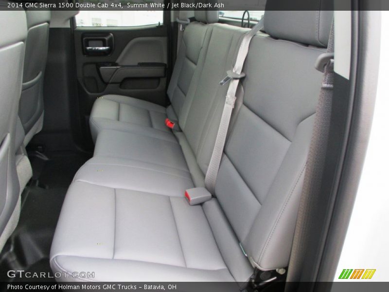 Summit White / Jet Black/Dark Ash 2014 GMC Sierra 1500 Double Cab 4x4