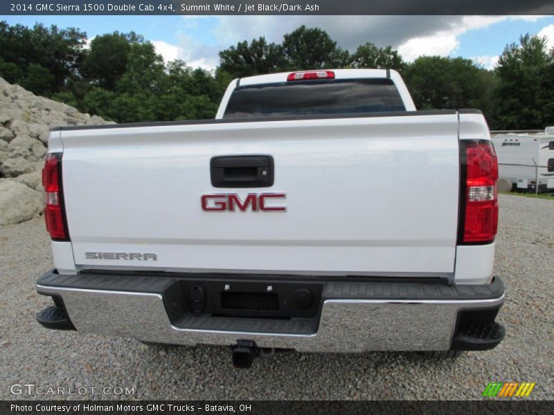 Summit White / Jet Black/Dark Ash 2014 GMC Sierra 1500 Double Cab 4x4