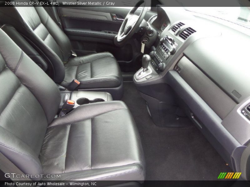 Front Seat of 2008 CR-V EX-L 4WD