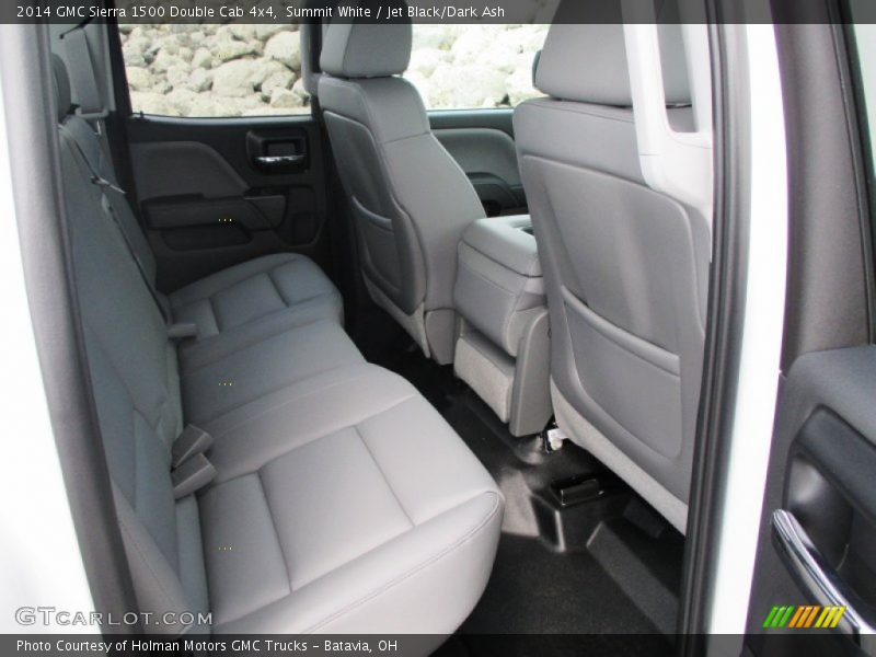 Summit White / Jet Black/Dark Ash 2014 GMC Sierra 1500 Double Cab 4x4