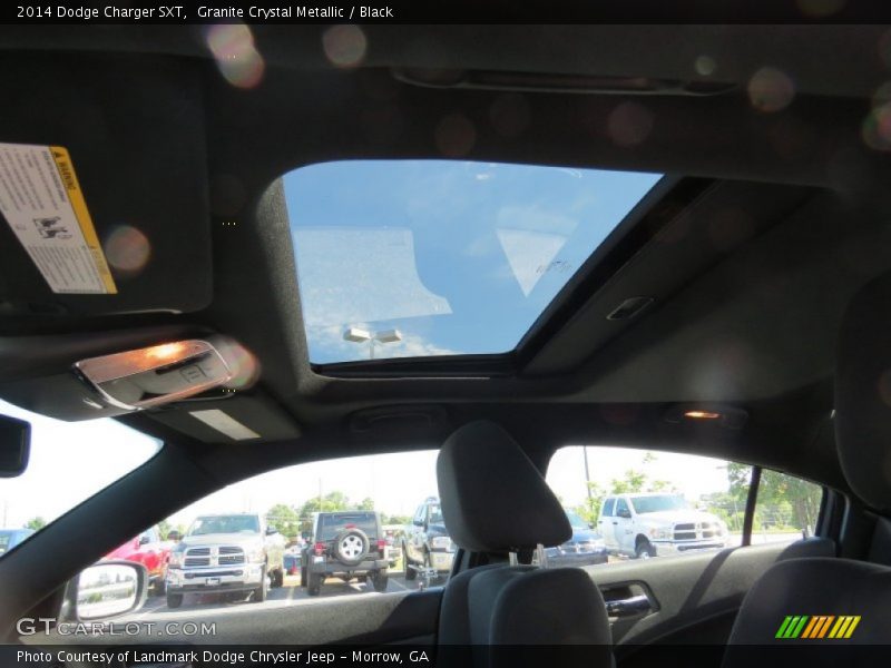 Granite Crystal Metallic / Black 2014 Dodge Charger SXT