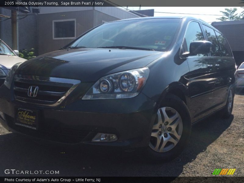 Sage Brush Pearl / Ivory 2005 Honda Odyssey Touring