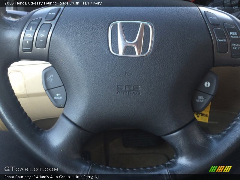 Sage Brush Pearl / Ivory 2005 Honda Odyssey Touring