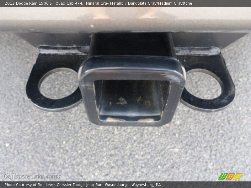 Mineral Gray Metallic / Dark Slate Gray/Medium Graystone 2012 Dodge Ram 1500 ST Quad Cab 4x4