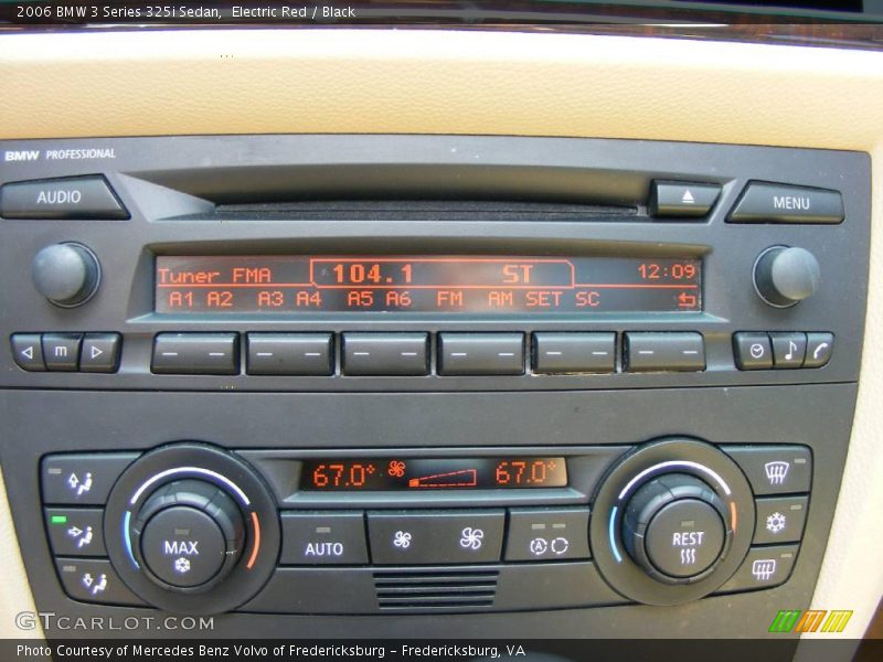 Electric Red / Black 2006 BMW 3 Series 325i Sedan