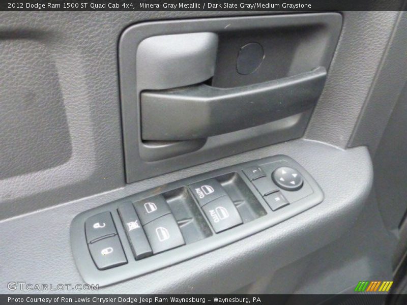 Mineral Gray Metallic / Dark Slate Gray/Medium Graystone 2012 Dodge Ram 1500 ST Quad Cab 4x4