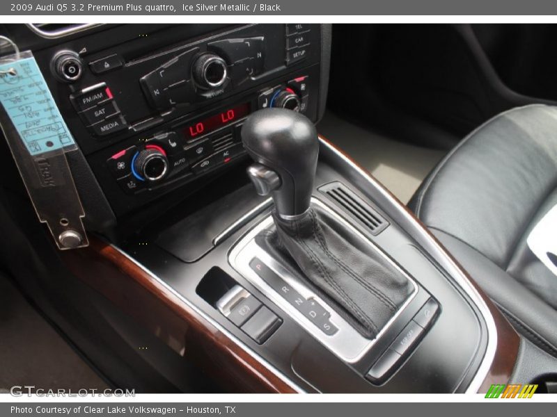 Ice Silver Metallic / Black 2009 Audi Q5 3.2 Premium Plus quattro