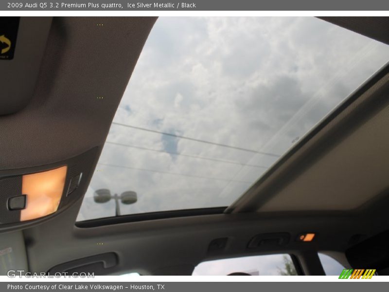Ice Silver Metallic / Black 2009 Audi Q5 3.2 Premium Plus quattro