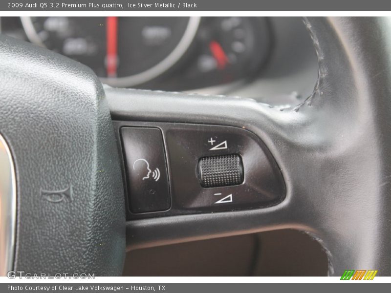 Ice Silver Metallic / Black 2009 Audi Q5 3.2 Premium Plus quattro