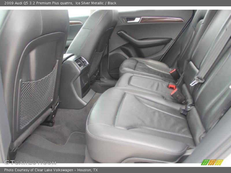 Ice Silver Metallic / Black 2009 Audi Q5 3.2 Premium Plus quattro