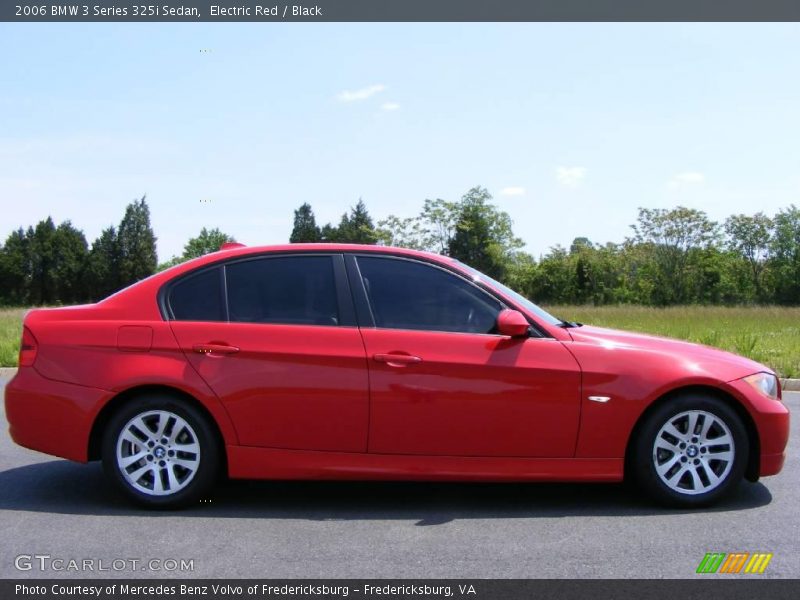 Electric Red / Black 2006 BMW 3 Series 325i Sedan