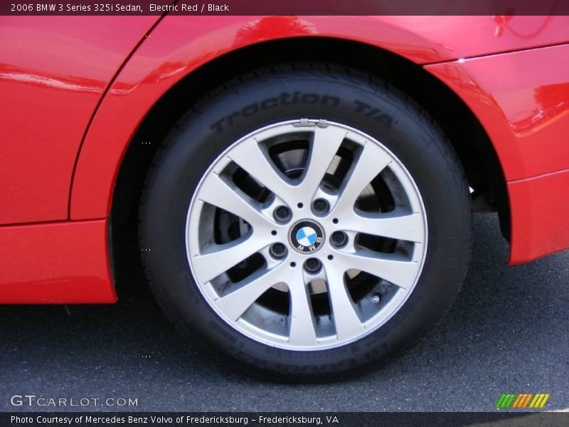 Electric Red / Black 2006 BMW 3 Series 325i Sedan