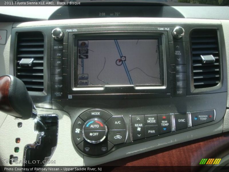Black / Bisque 2011 Toyota Sienna XLE AWD