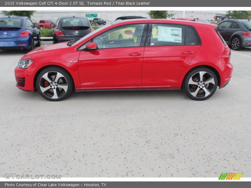  2015 Golf GTI 4-Door 2.0T SE Tornado Red