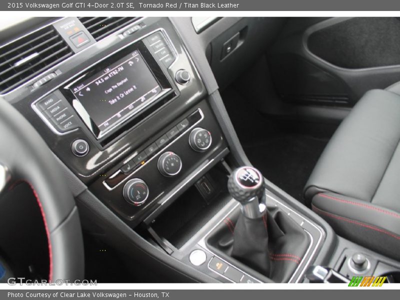  2015 Golf GTI 4-Door 2.0T SE 6 Speed Manual Shifter