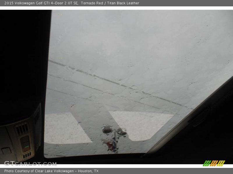 Tornado Red / Titan Black Leather 2015 Volkswagen Golf GTI 4-Door 2.0T SE