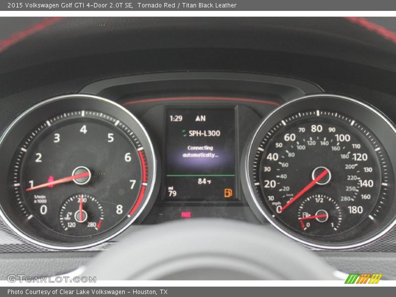  2015 Golf GTI 4-Door 2.0T SE 4-Door 2.0T SE Gauges