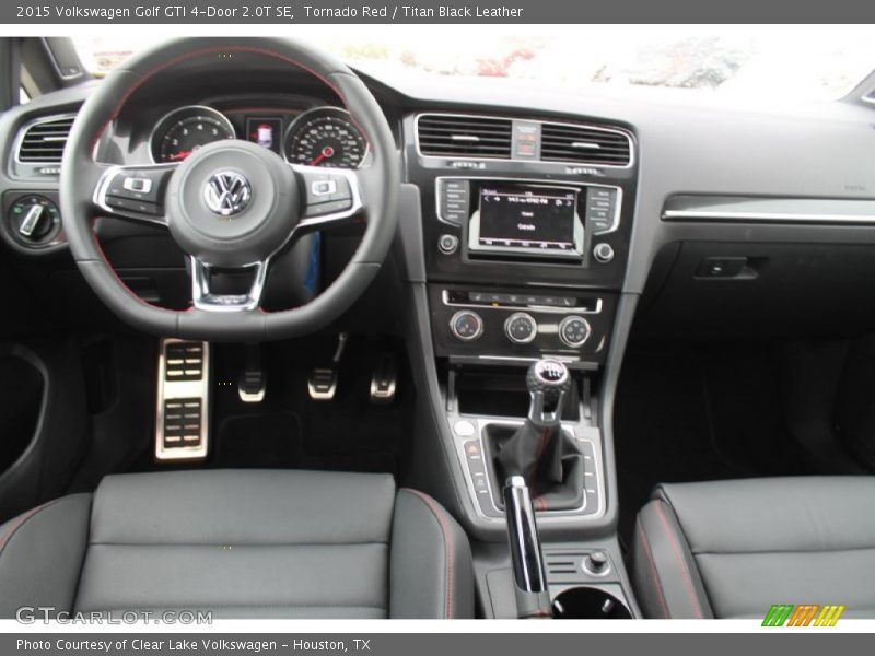 Dashboard of 2015 Golf GTI 4-Door 2.0T SE