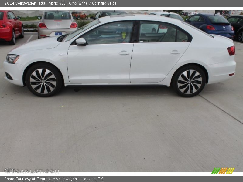  2014 Jetta Hybrid SEL Oryx White