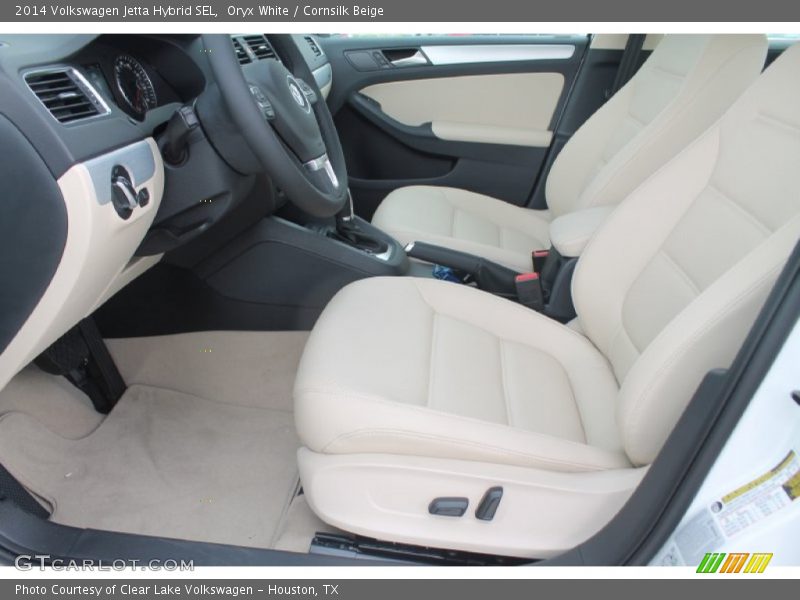Front Seat of 2014 Jetta Hybrid SEL