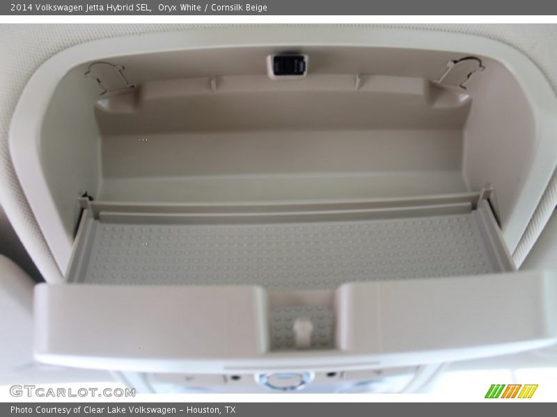 Oryx White / Cornsilk Beige 2014 Volkswagen Jetta Hybrid SEL