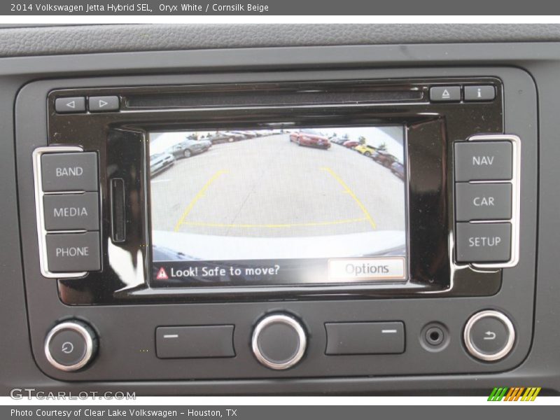Oryx White / Cornsilk Beige 2014 Volkswagen Jetta Hybrid SEL