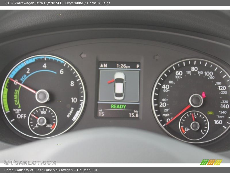  2014 Jetta Hybrid SEL Hybrid SEL Gauges