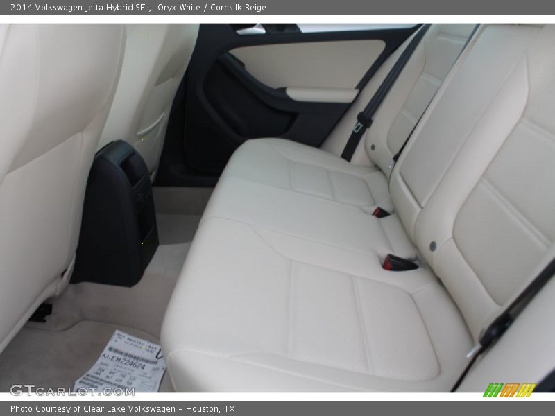 Oryx White / Cornsilk Beige 2014 Volkswagen Jetta Hybrid SEL