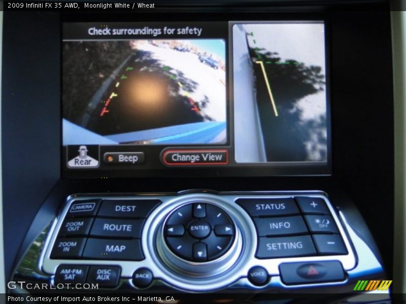 Moonlight White / Wheat 2009 Infiniti FX 35 AWD