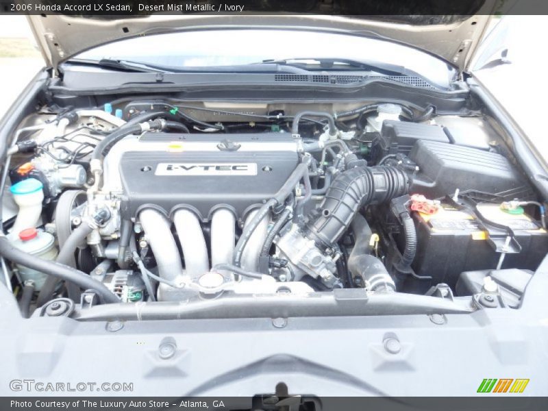  2006 Accord LX Sedan Engine - 2.4L DOHC 16V i-VTEC 4 Cylinder