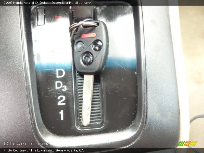 Keys of 2006 Accord LX Sedan