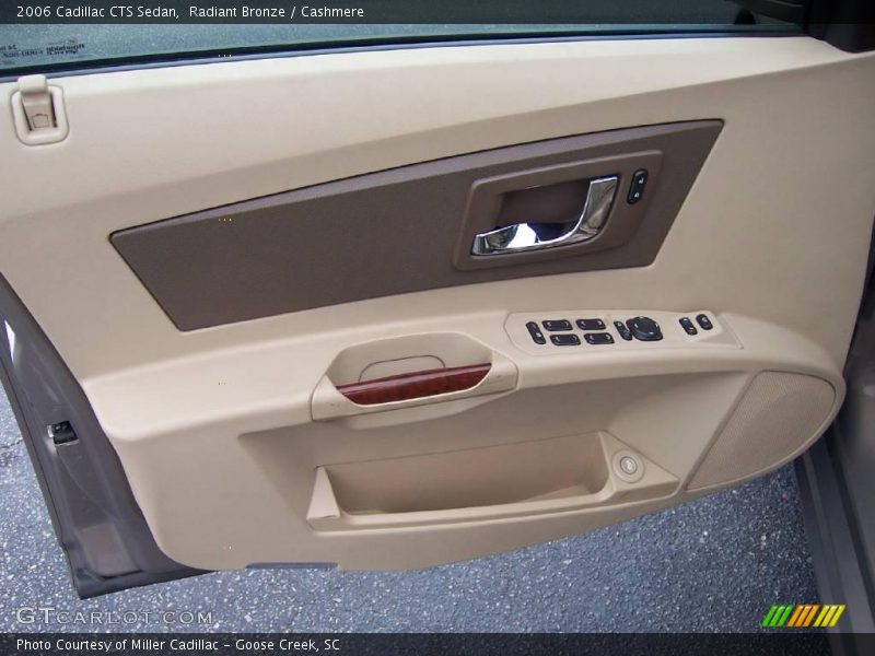 Radiant Bronze / Cashmere 2006 Cadillac CTS Sedan