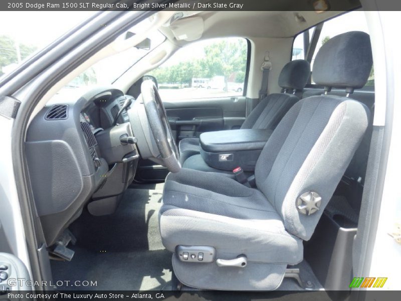 Bright Silver Metallic / Dark Slate Gray 2005 Dodge Ram 1500 SLT Regular Cab