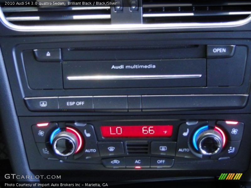 Brilliant Black / Black/Silver 2010 Audi S4 3.0 quattro Sedan