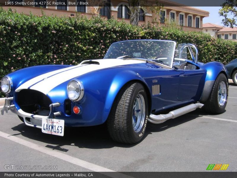 Blue / Black 1965 Shelby Cobra 427 SC Replica