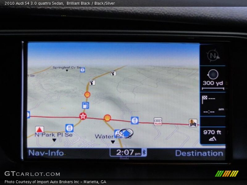 Navigation of 2010 S4 3.0 quattro Sedan