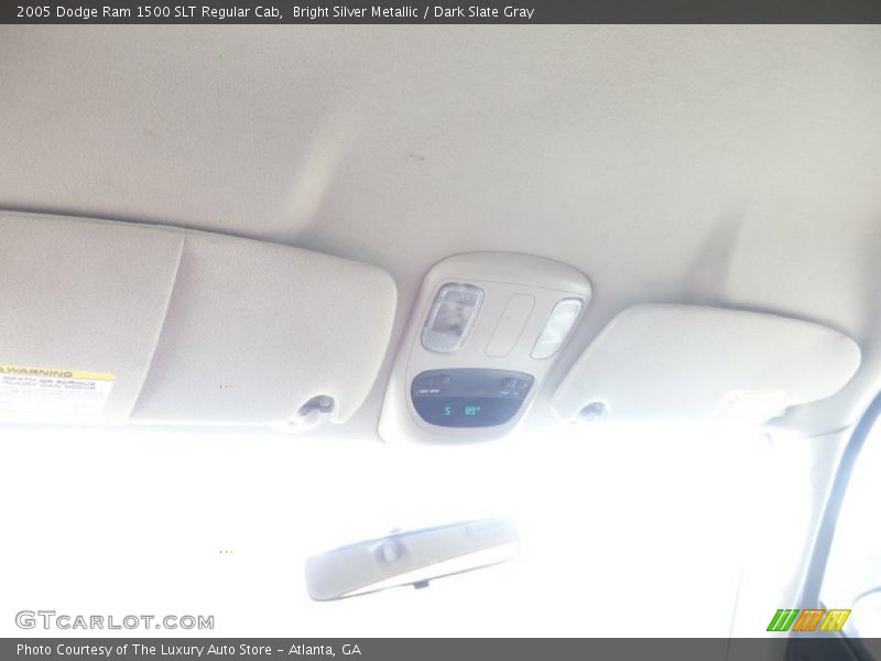 Bright Silver Metallic / Dark Slate Gray 2005 Dodge Ram 1500 SLT Regular Cab