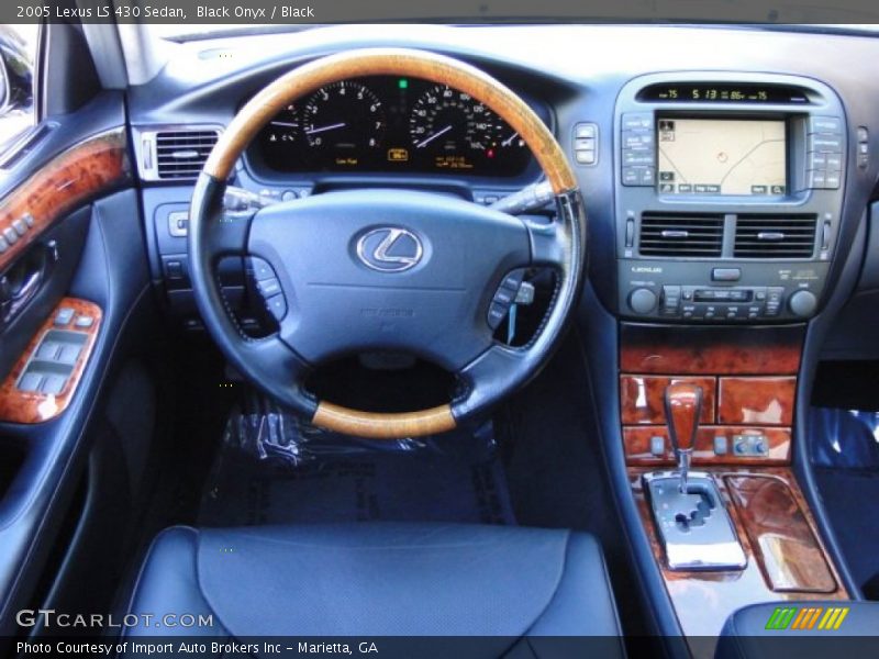 Dashboard of 2005 LS 430 Sedan