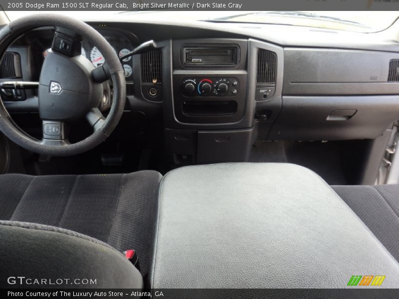 Bright Silver Metallic / Dark Slate Gray 2005 Dodge Ram 1500 SLT Regular Cab