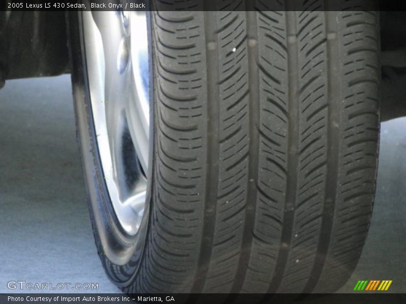Black Onyx / Black 2005 Lexus LS 430 Sedan