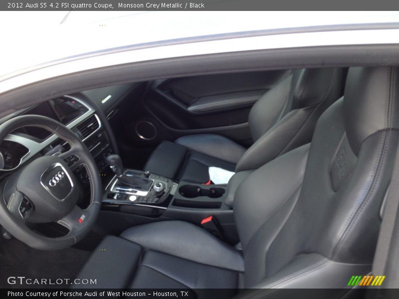 Monsoon Grey Metallic / Black 2012 Audi S5 4.2 FSI quattro Coupe