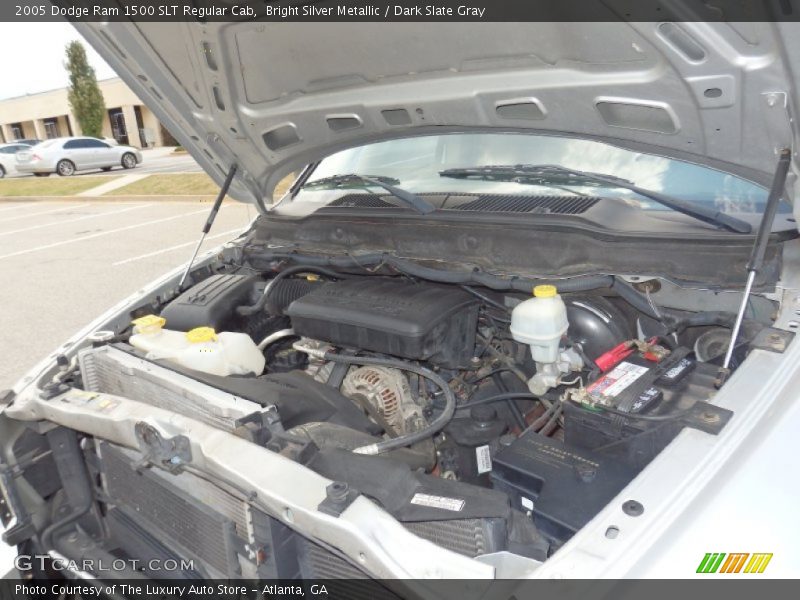 Bright Silver Metallic / Dark Slate Gray 2005 Dodge Ram 1500 SLT Regular Cab