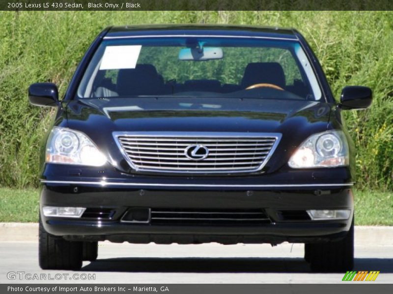 Black Onyx / Black 2005 Lexus LS 430 Sedan