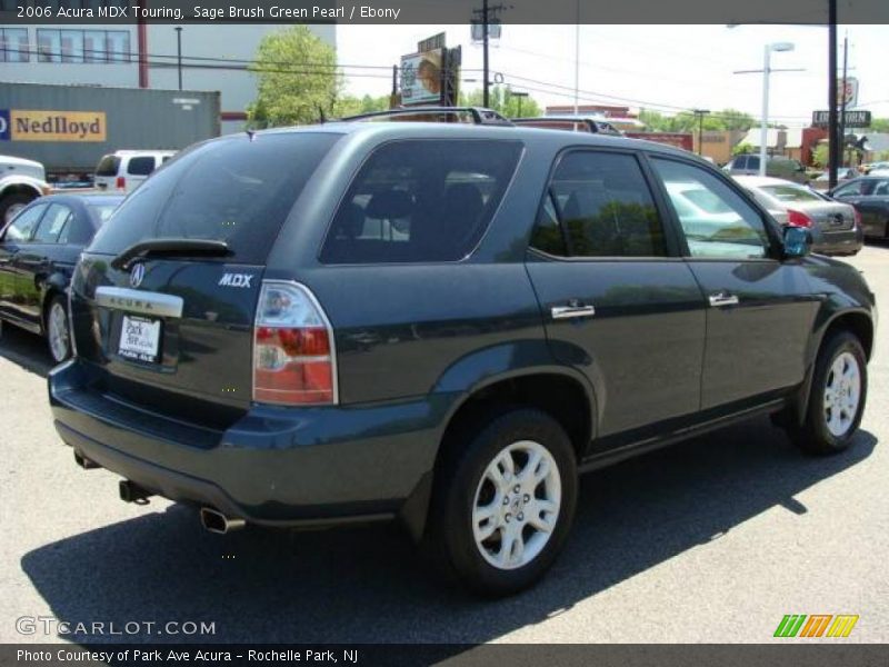 Sage Brush Green Pearl / Ebony 2006 Acura MDX Touring