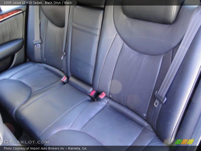 Black Onyx / Black 2005 Lexus LS 430 Sedan