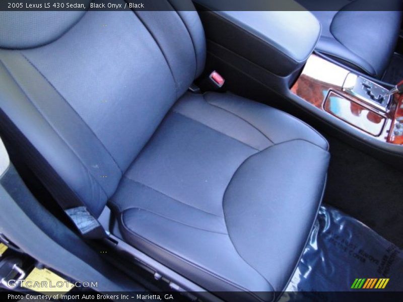 Black Onyx / Black 2005 Lexus LS 430 Sedan