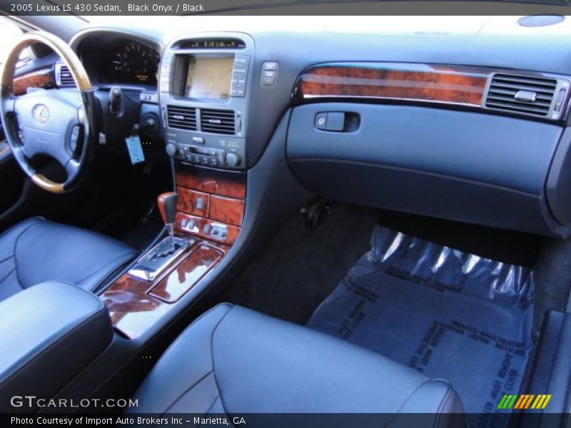 Black Onyx / Black 2005 Lexus LS 430 Sedan