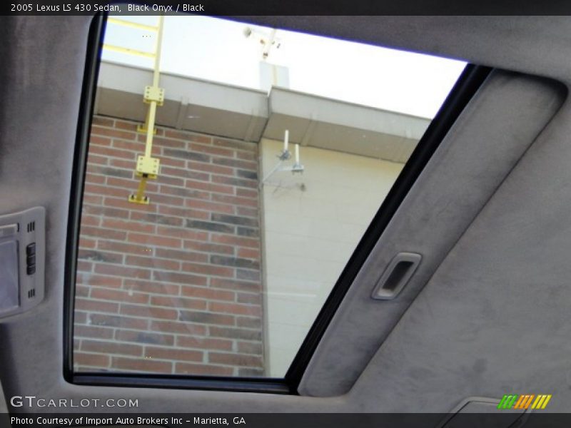 Black Onyx / Black 2005 Lexus LS 430 Sedan