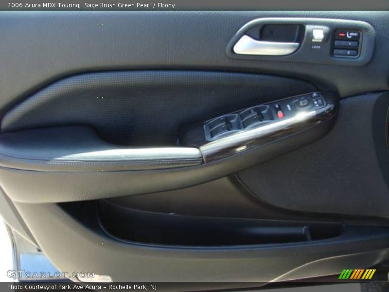 Sage Brush Green Pearl / Ebony 2006 Acura MDX Touring